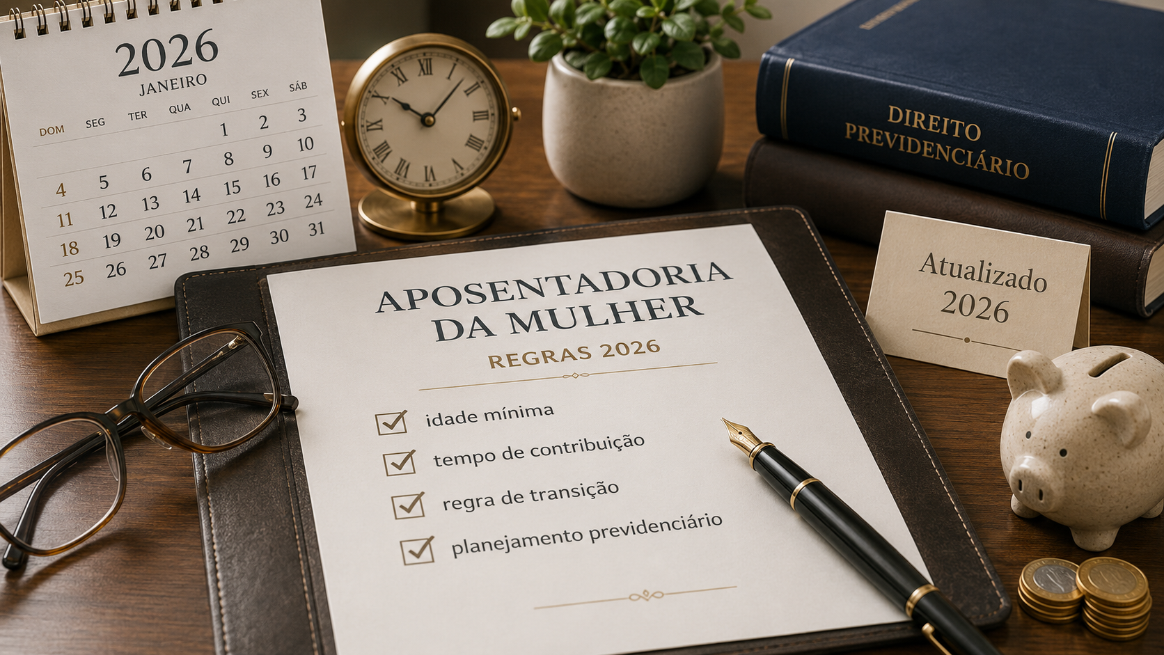 Aposentadoria da Mulher em 2026: Idade e Regras Atualizadas